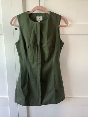 Tuckernuck Olive Green Rhoda Tunic